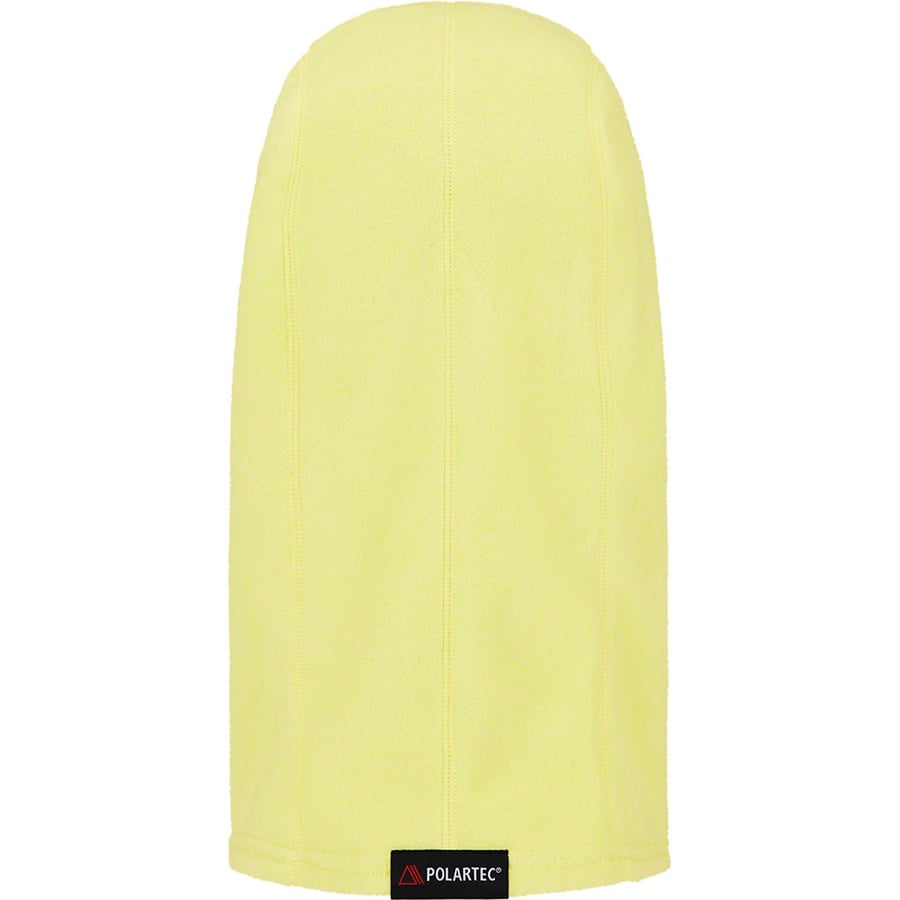 Supreme Polartec Brim Balaclava (FW22) - Lime - $60