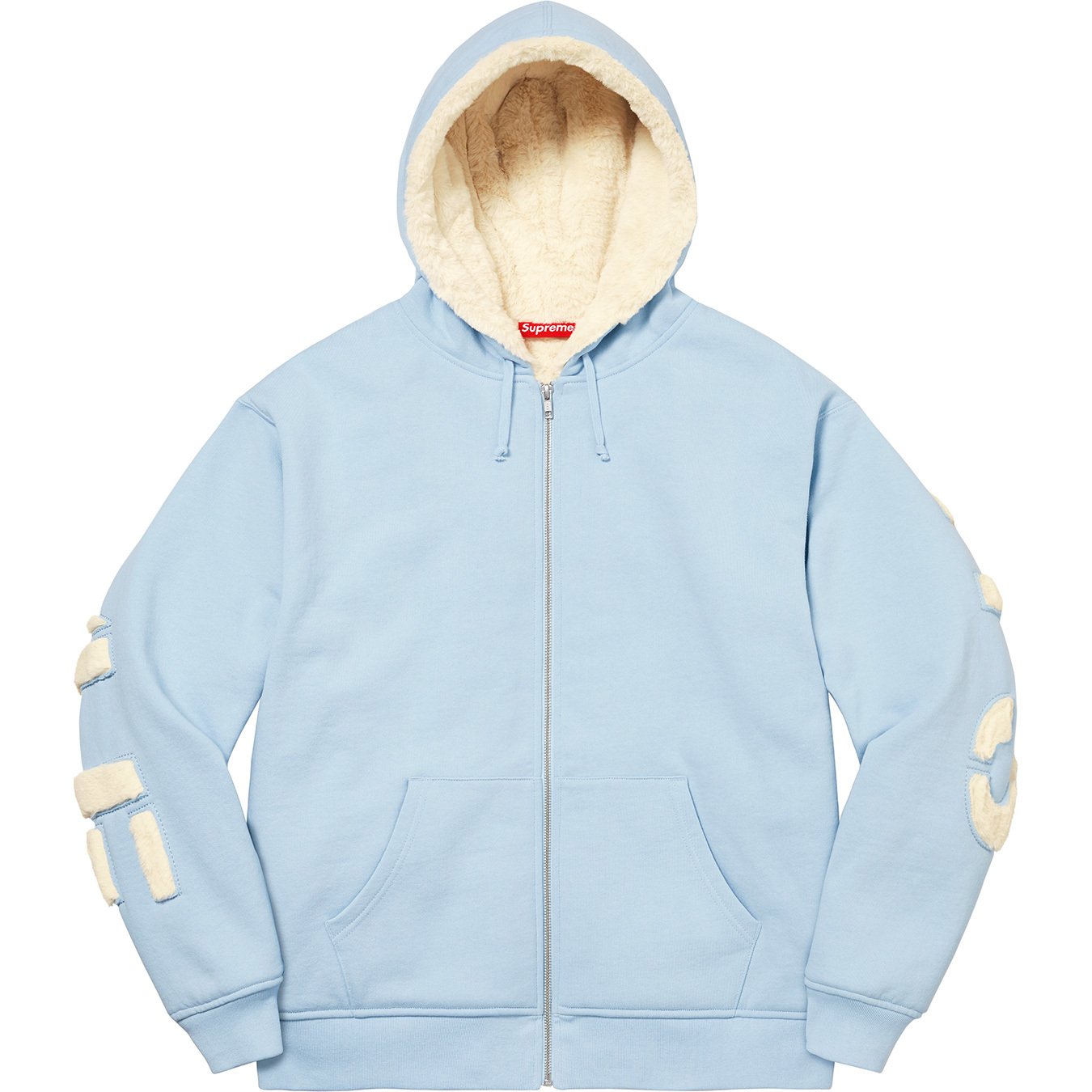 Faux Fur Lined Zip Up Hooded Sweatshirt - fall winter 2022 - Supreme