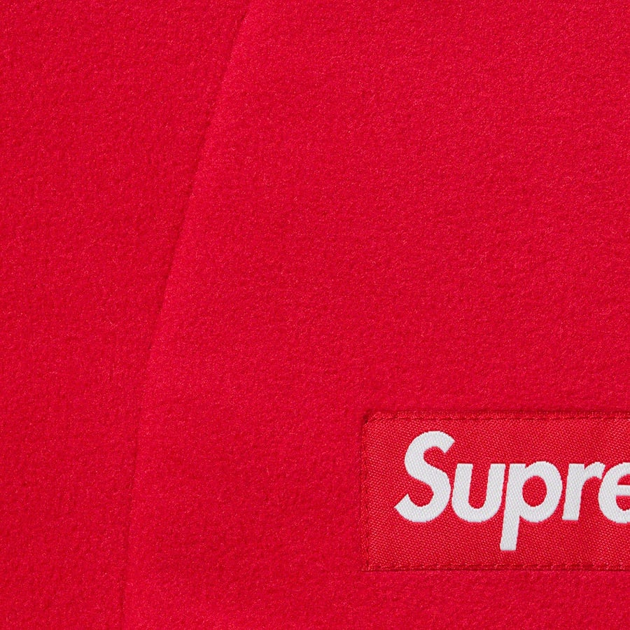 Details on Polartec Mock Neck Pullover Red from fall winter 2022 (Price is $138)