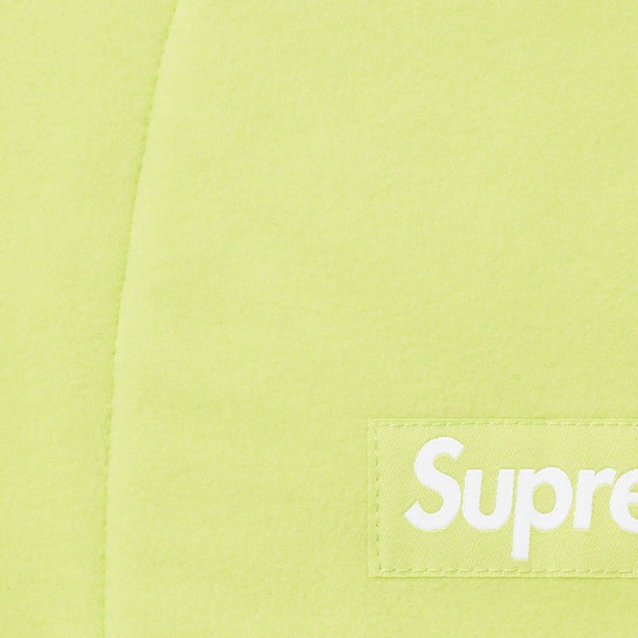 Details on Polartec Mock Neck Pullover Lime from fall winter 2022 (Price is $138)