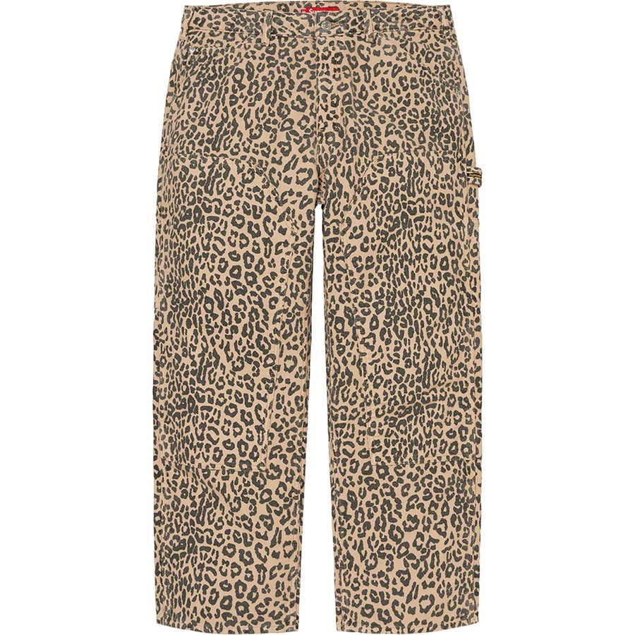 Details on Moleskin Double Knee Painter Pant Leopard from fall winter
                                                    2022 (Price is $188)