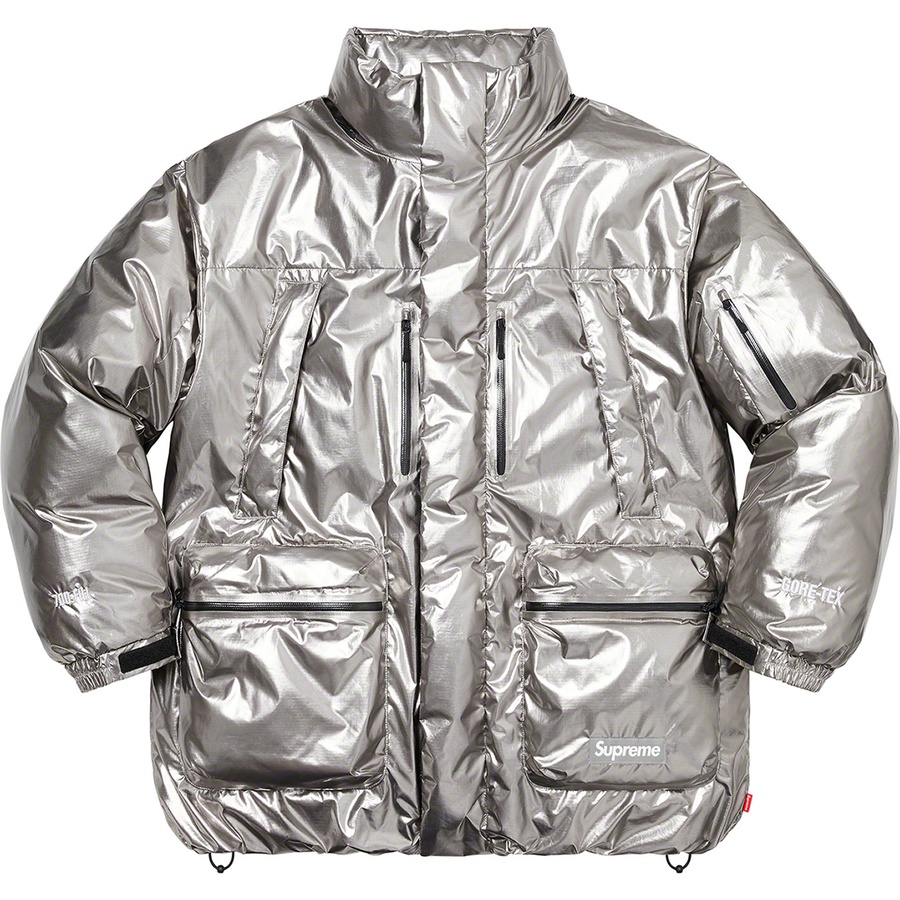 Details on GORE-TEX 700-Fill Down Parka Silver from fall winter
                                                    2022 (Price is $568)