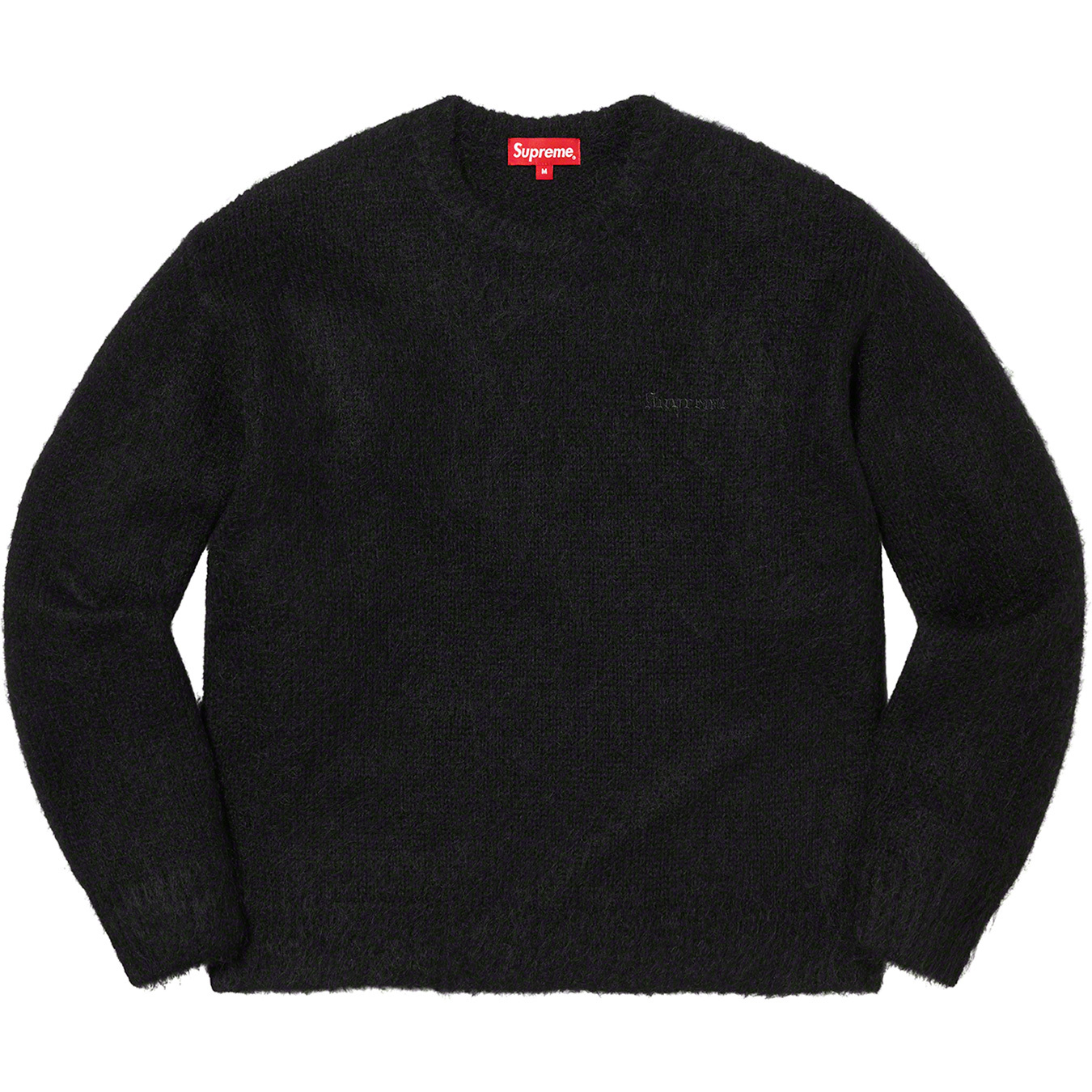 日本でも代理店 Supreme Brushed Mohair Sweater L Black | www