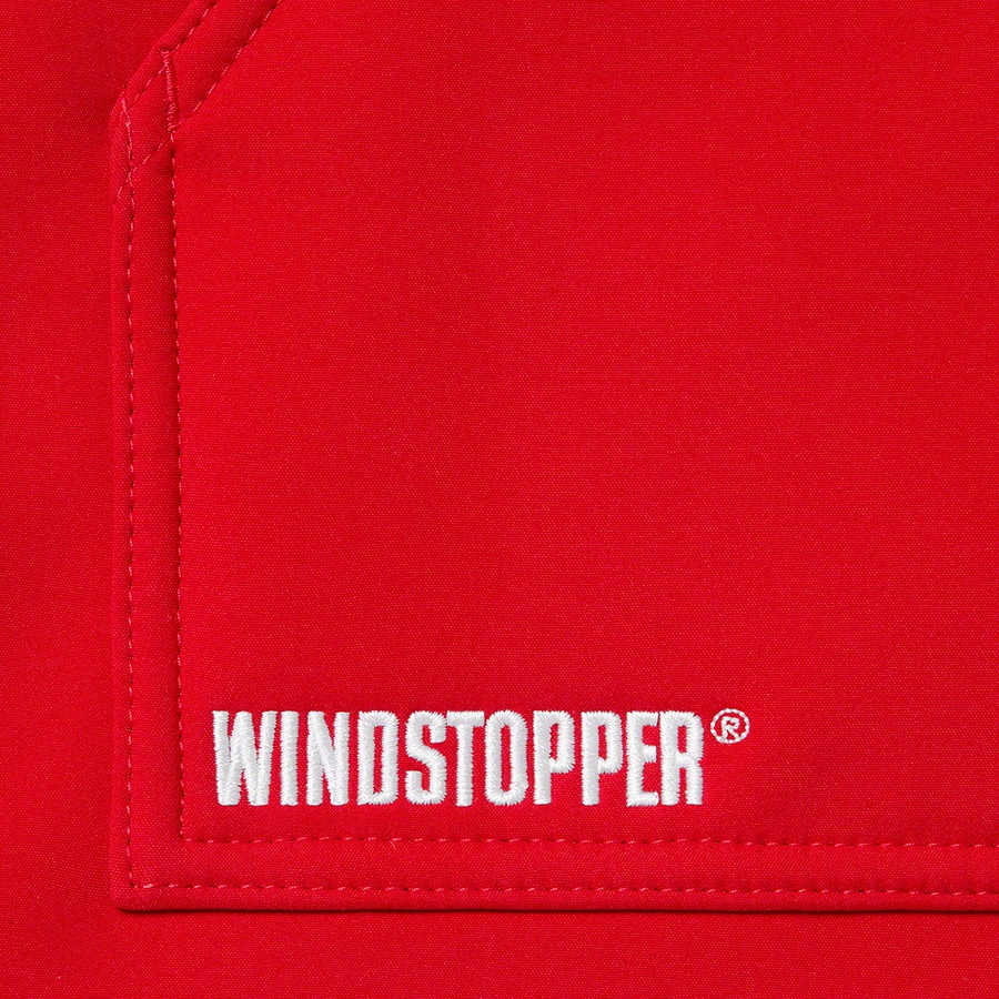 Details on WINDSTOPPER Work Vest Red from fall winter
                                                    2022 (Price is $158)