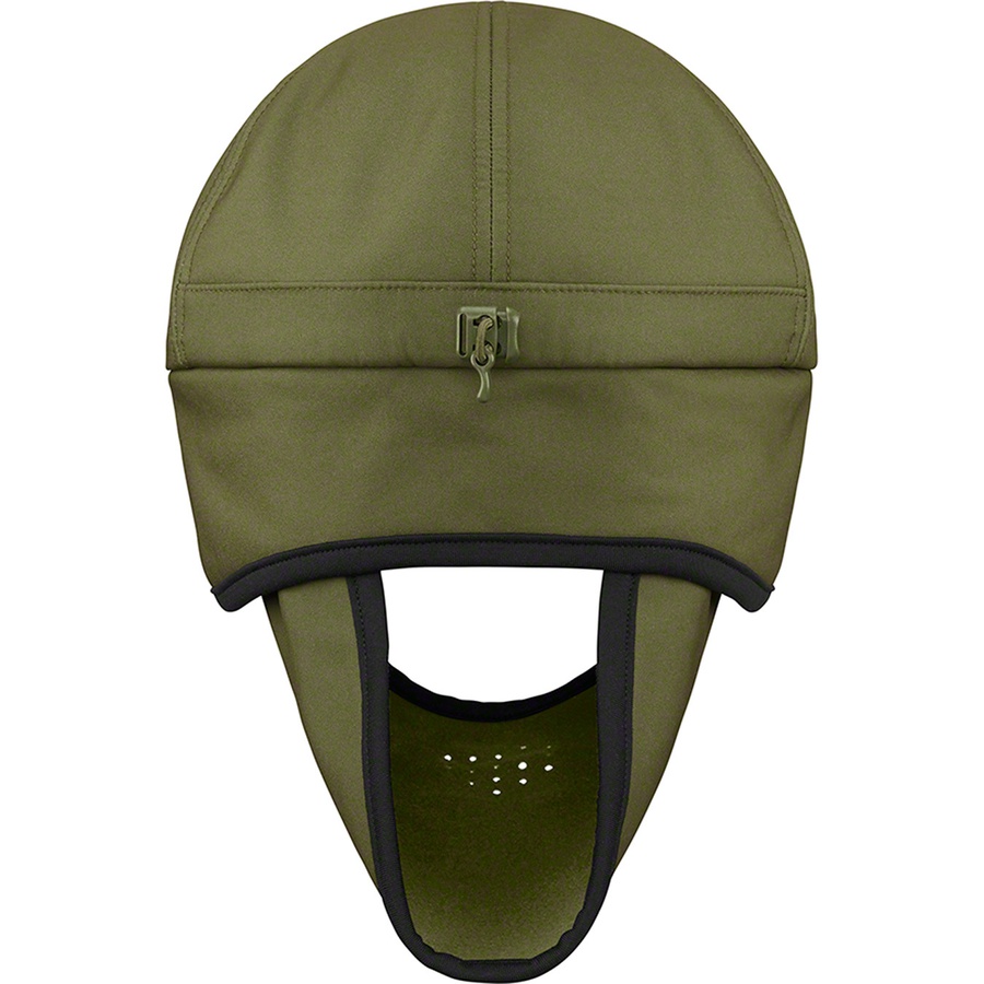 Details on WINDSTOPPER Facemask 6-Panel Dark Olive from fall winter 2022 (Price is $66)