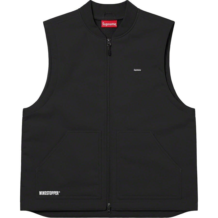 Details on WINDSTOPPER Work Vest Black from fall winter
                                                    2022 (Price is $158)