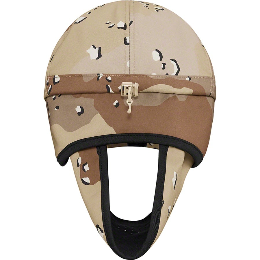 Details on WINDSTOPPER Facemask 6-Panel Chocolate Chip Camo from fall winter
                                                    2022 (Price is $66)