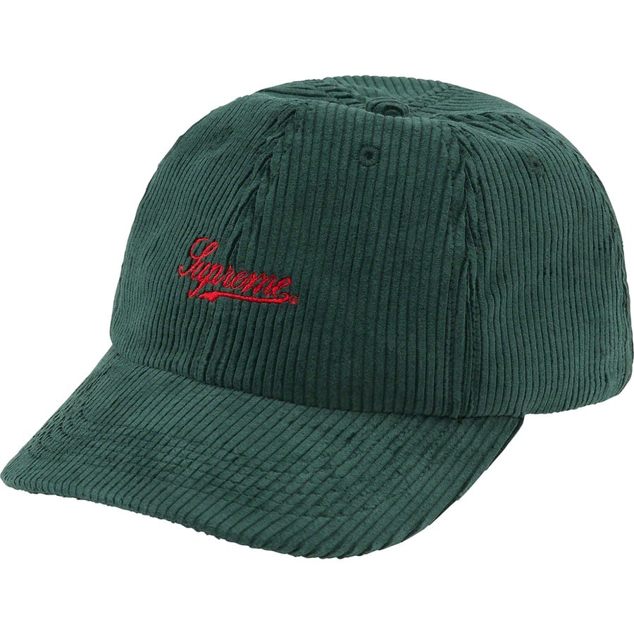 Details on Script Corduroy 6-Panel Green from fall winter
                                                    2022 (Price is $58)