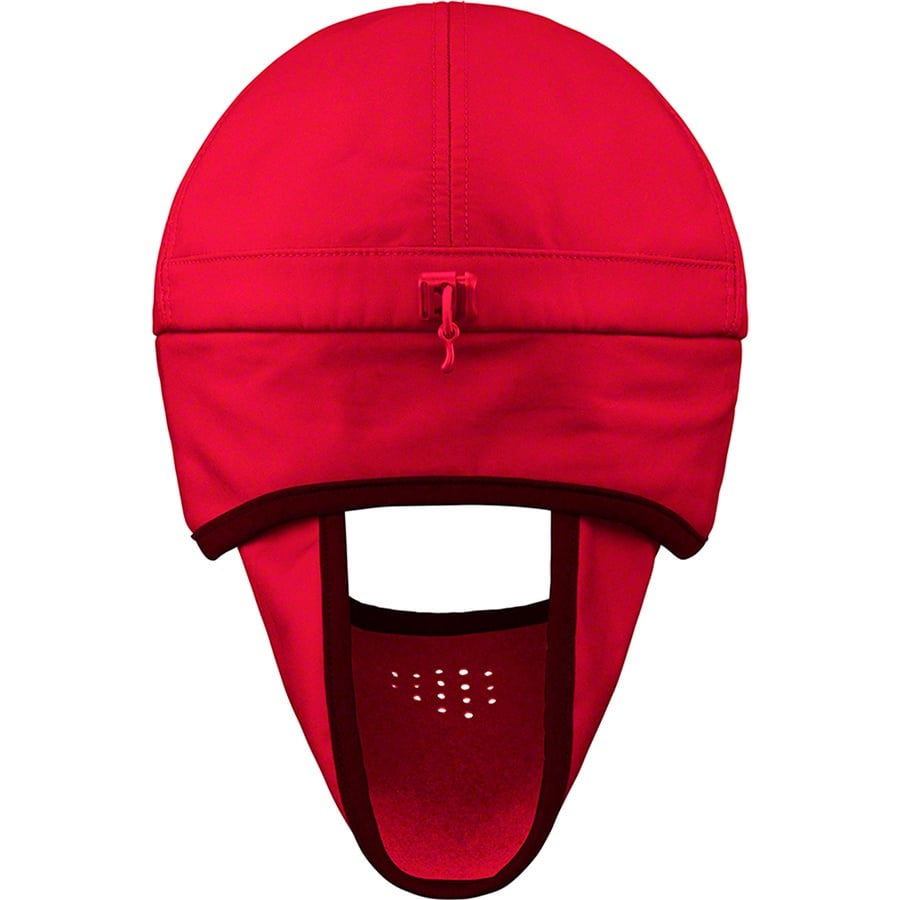 Details on WINDSTOPPER Facemask 6-Panel Red from fall winter
                                                    2022 (Price is $66)