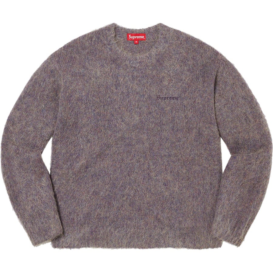 Details on Mohair Sweater Purple Mélange from fall winter
                                                    2022 (Price is $158)