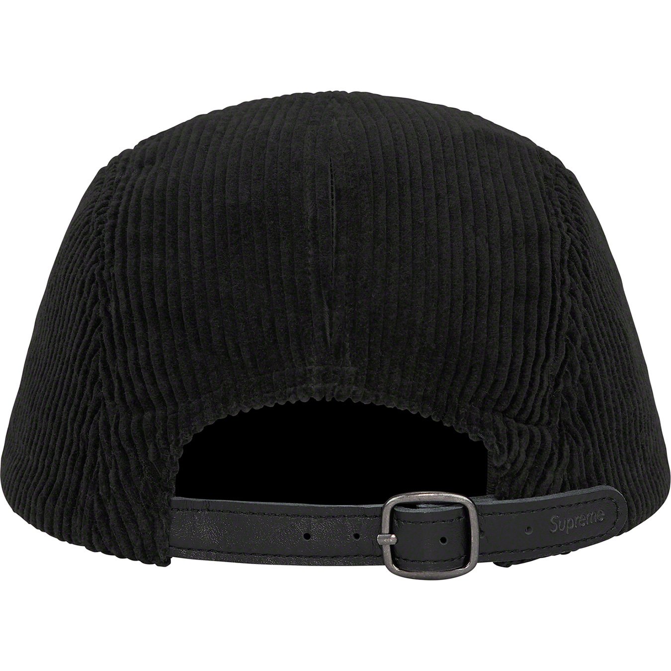 Supreme Corduroy Camp Cap Black