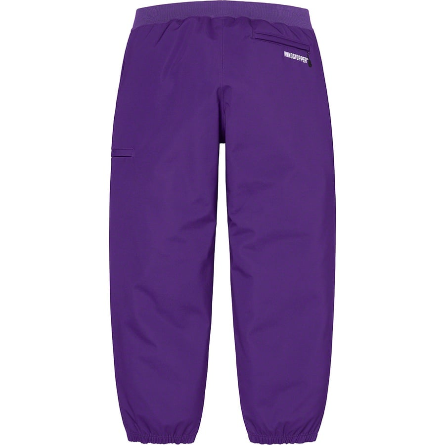 Details on WINDSTOPPER Sweatpant Dark Purple from fall winter
                                                    2022 (Price is $188)