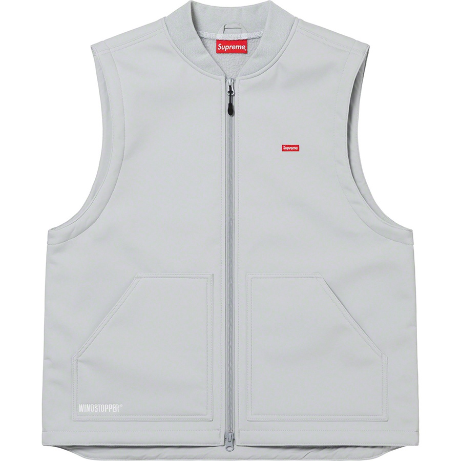 Details on WINDSTOPPER Work Vest Light Grey from fall winter
                                                    2022 (Price is $158)