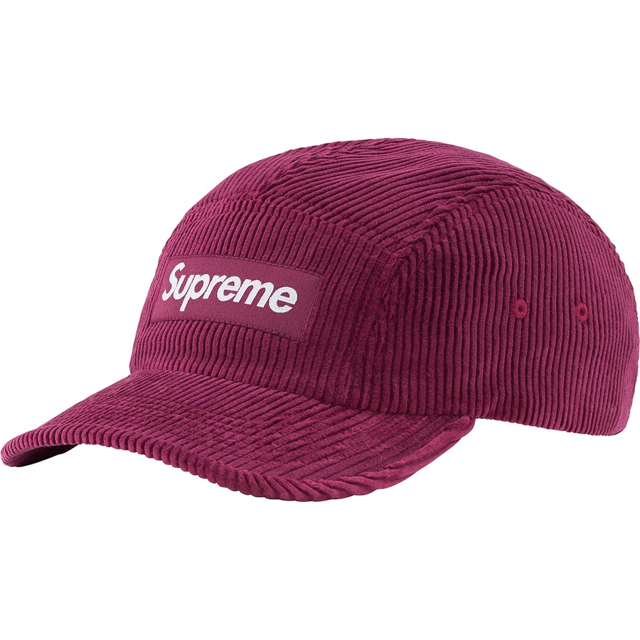 Details on Corduroy Camp Cap Magenta from fall winter 2022 (Price is $58)