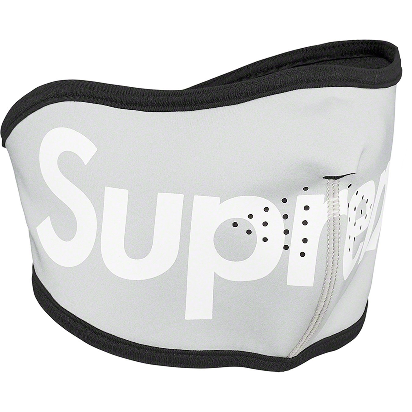 Supreme X Windstopper Logo-print Face Mask in Gray