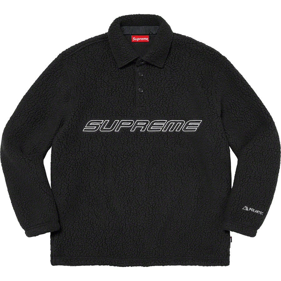 Supreme Polartec L/S Polo M