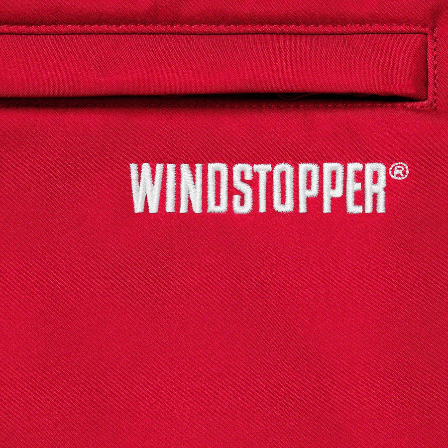 Details on WINDSTOPPER Sweatpant Red from fall winter
                                                    2022 (Price is $188)