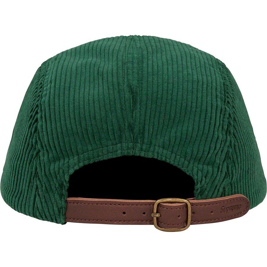 Details on Corduroy Camp Cap Green from fall winter 2022 (Price is $58)