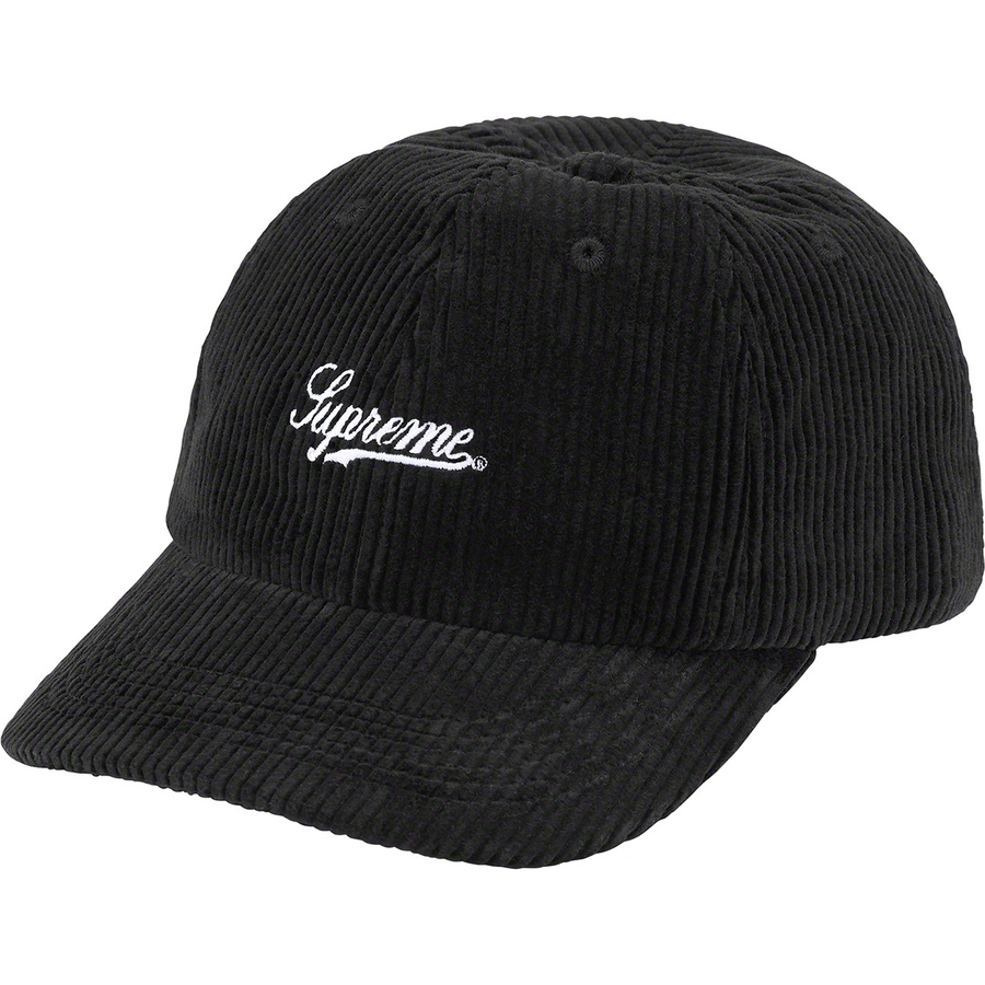 Details on Script Corduroy 6-Panel Black from fall winter
                                                    2022 (Price is $58)