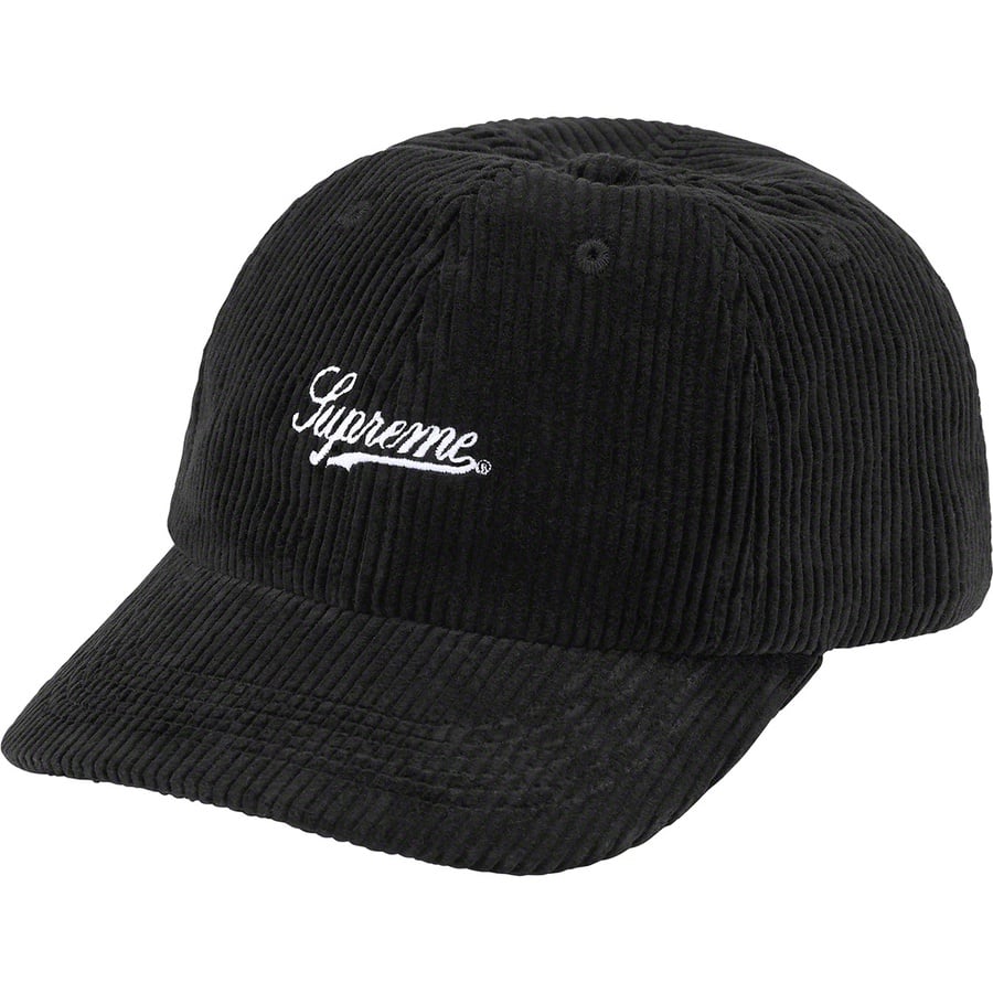 Details on Script Corduroy 6-Panel Black from fall winter
                                                    2022 (Price is $58)