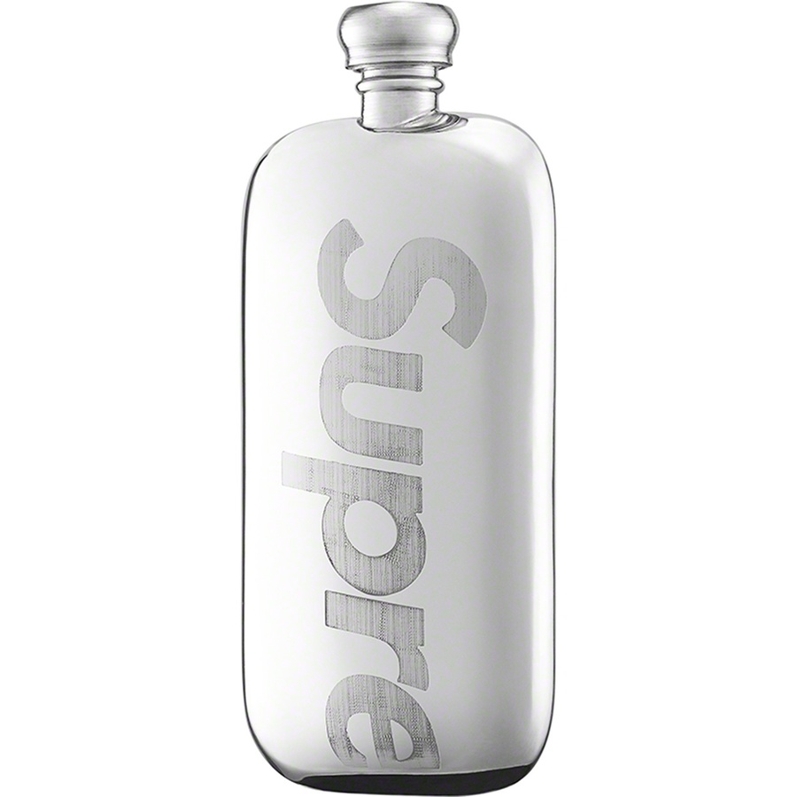 Supreme 3 oz. Pewter Flask (FW22) - Silver - $98