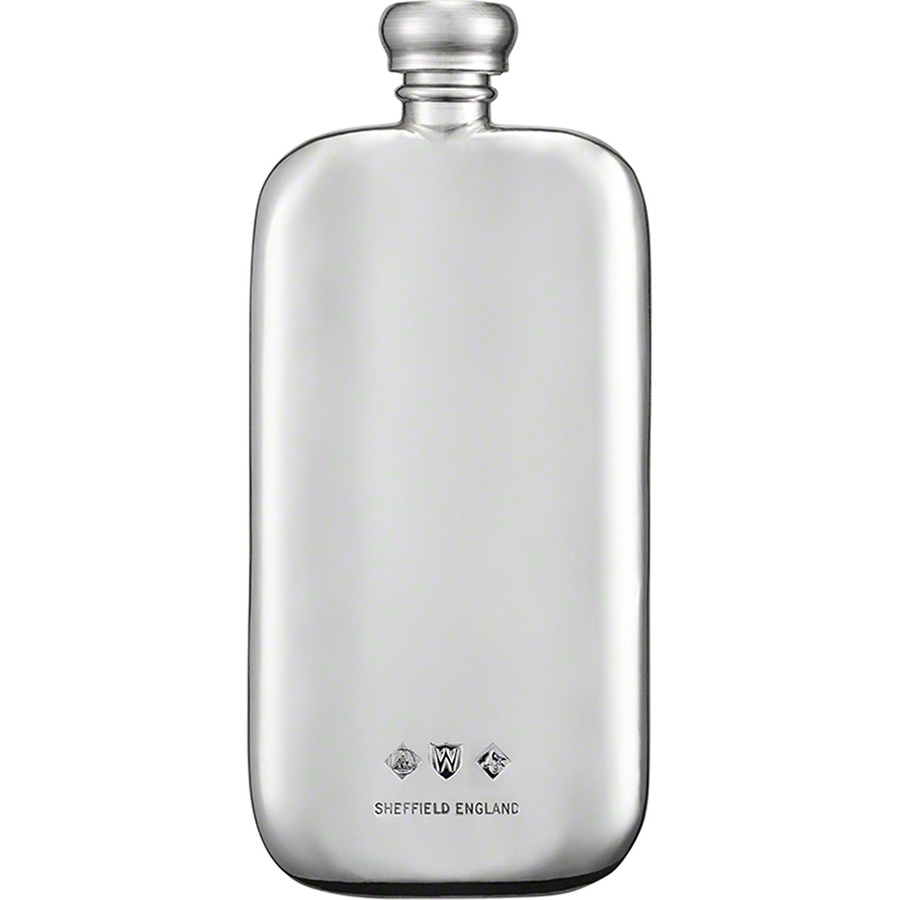 Supreme 3 oz. Pewter Flask (FW22) - Silver - $98