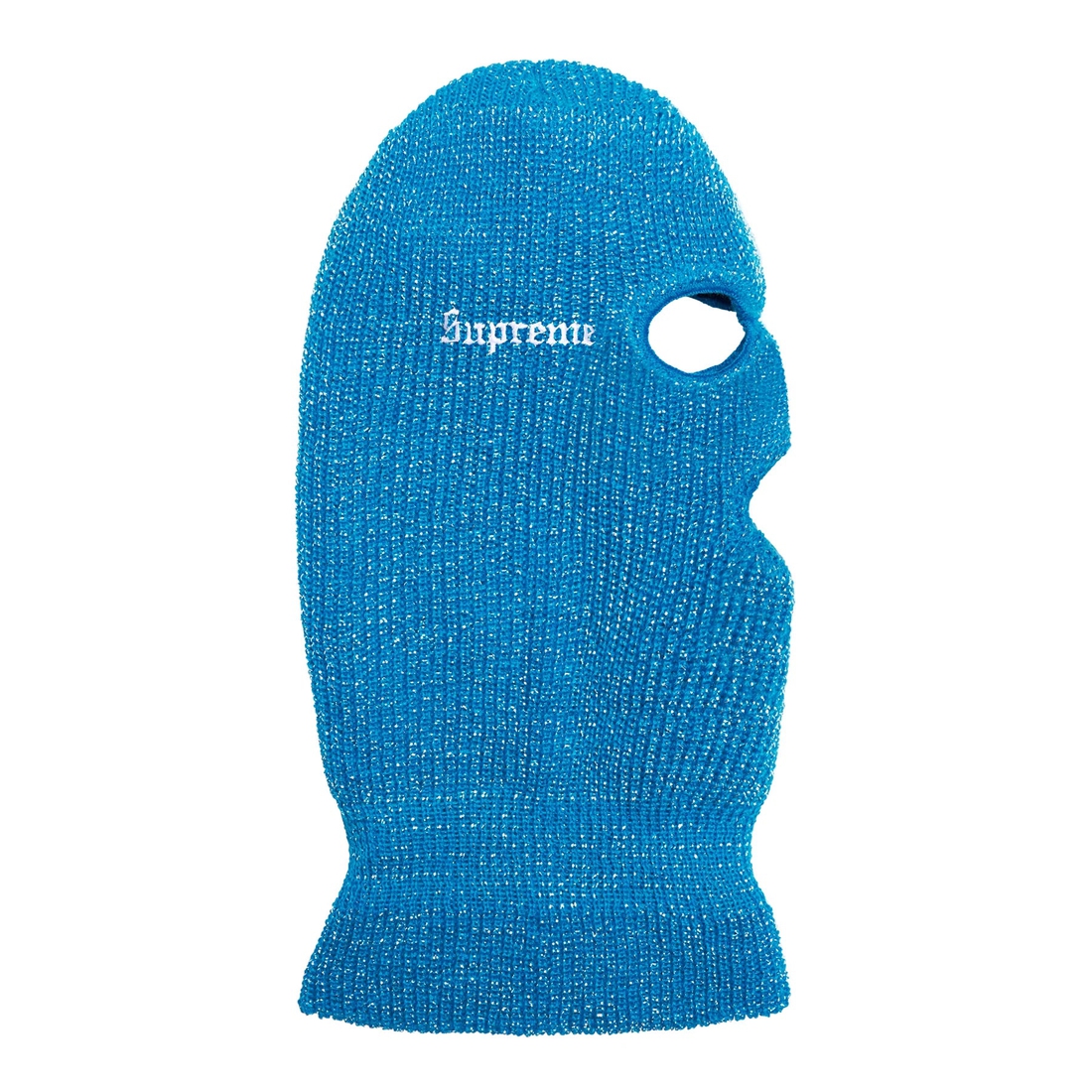 Details on Lurex Balaclava Bright Blue from fall winter
                                                    2022 (Price is $44)