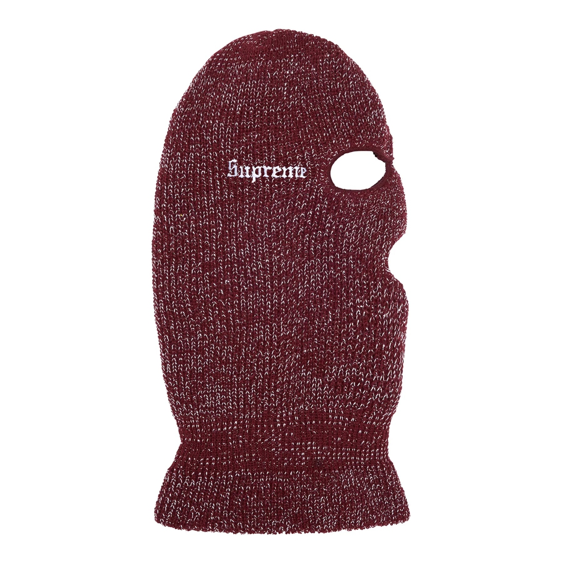 Details on Lurex Balaclava Burgundy from fall winter
                                                    2022 (Price is $44)