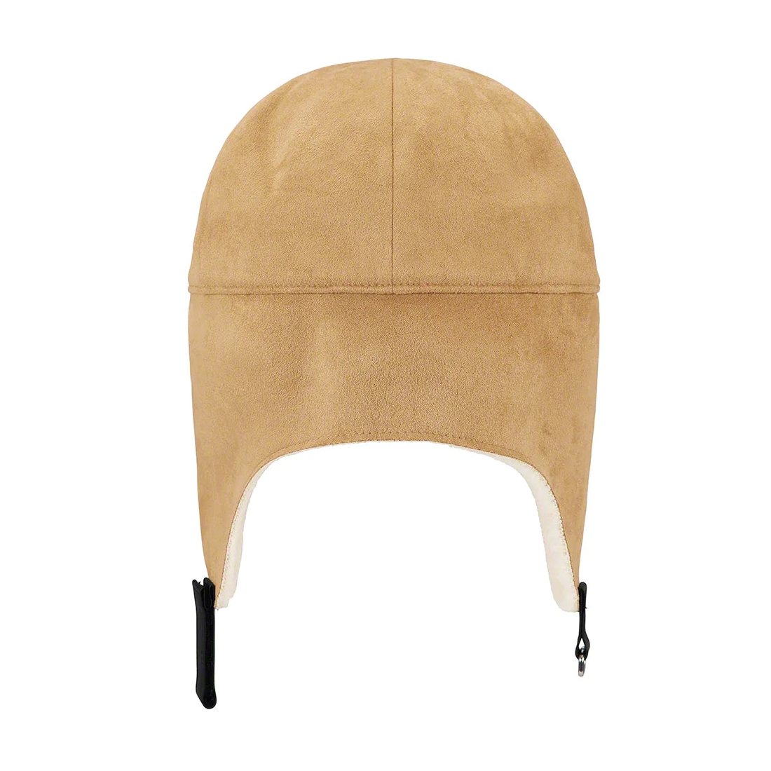 Details on Shearling Earflap 6 Panel Tan from fall winter 2022 (Price is $68)