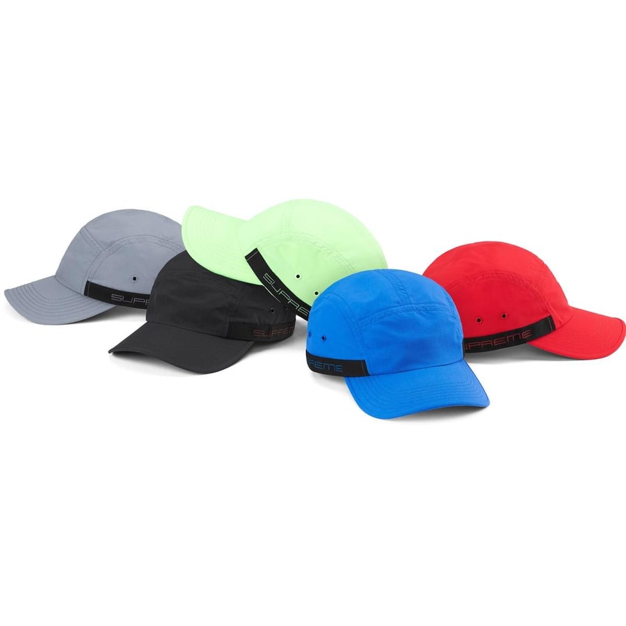 Supreme Sport Webbing Camp Cap released during spring summer 23 season