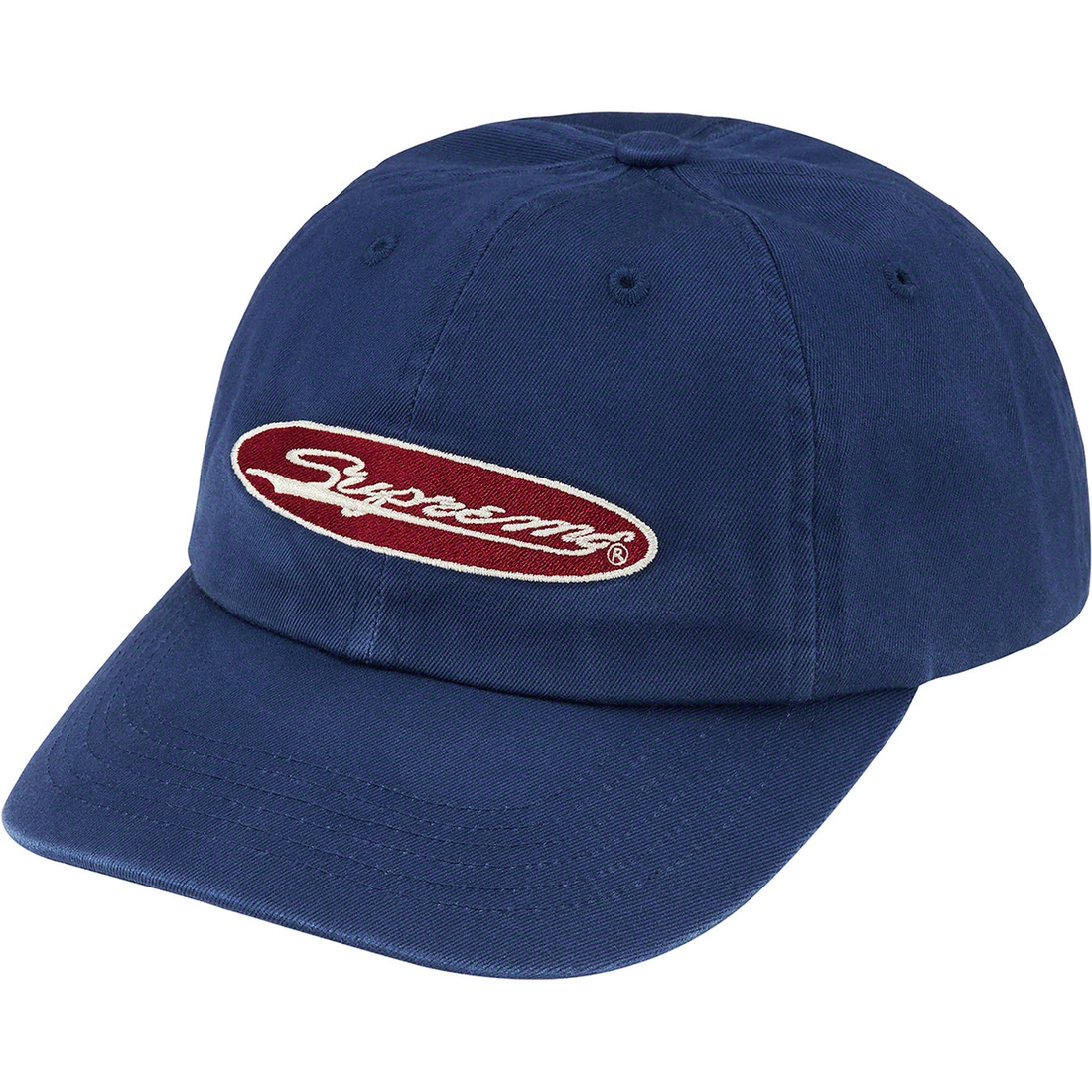 Details on Oval 6-Panel Light Navy from spring summer 2023 (Price is $48)