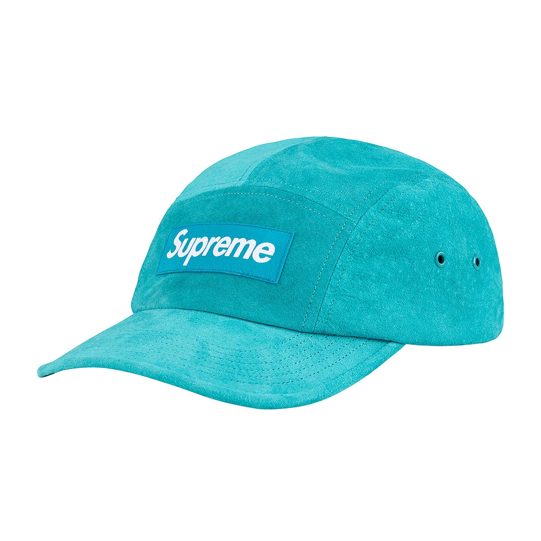 Details on Suede Camp Cap Teal from spring summer
                                                    2023 (Price is $68)