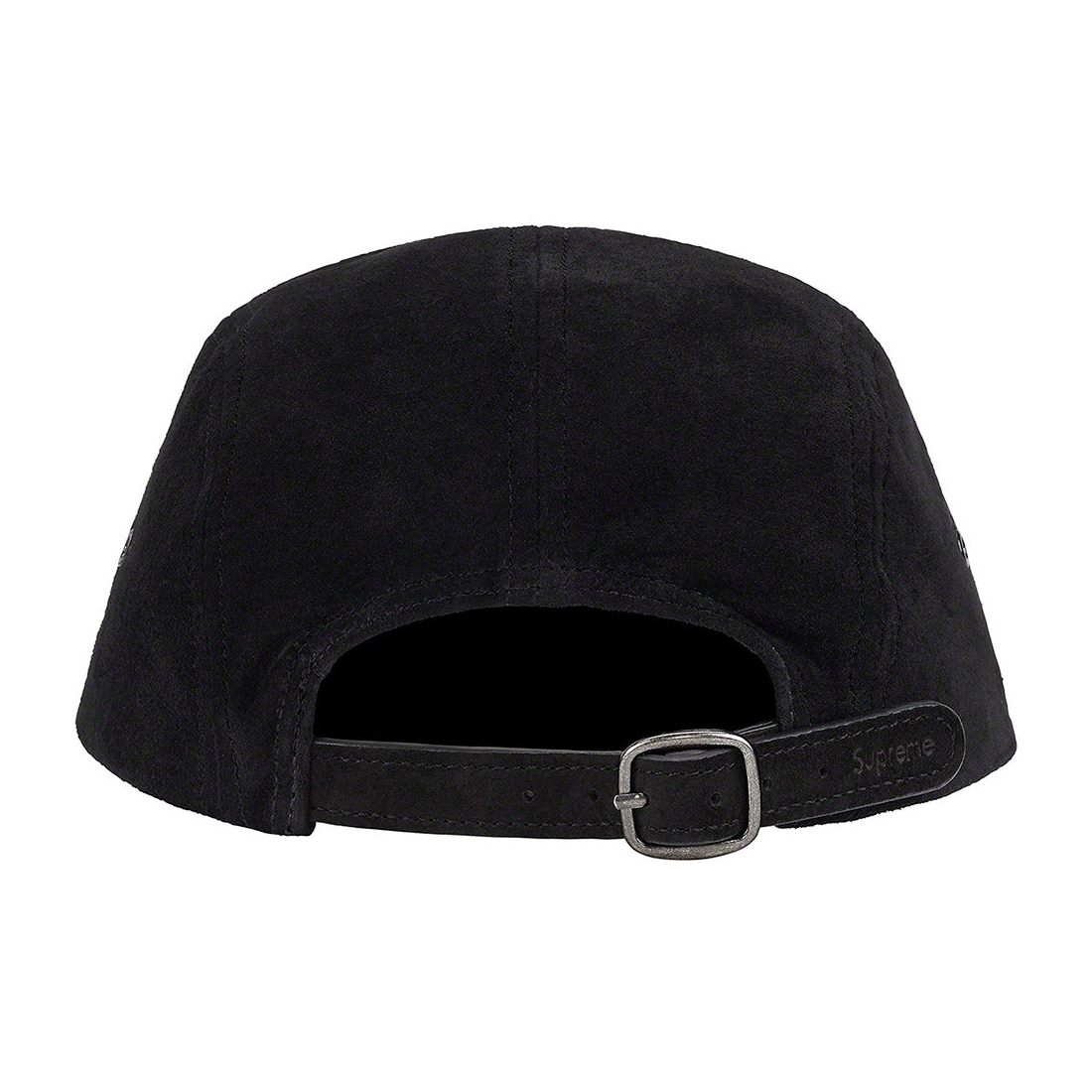 Details on Suede Camp Cap Black from spring summer 2023 (Price is $68)