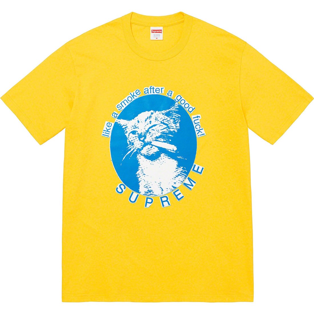 Details on Smoke Tee Yellow from spring summer
                                                    2023 (Price is $40)