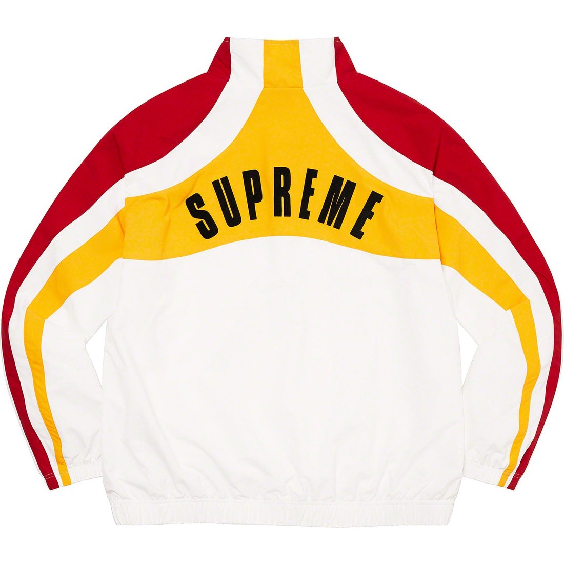 Details on Supreme Umbro Track Jacket White from spring summer
                                                    2023 (Price is $188)