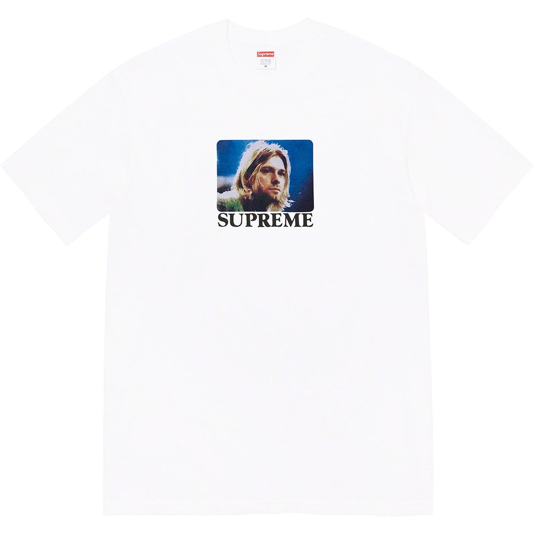 Details on Kurt Cobain Tee White from spring summer
                                                    2023 (Price is $48)