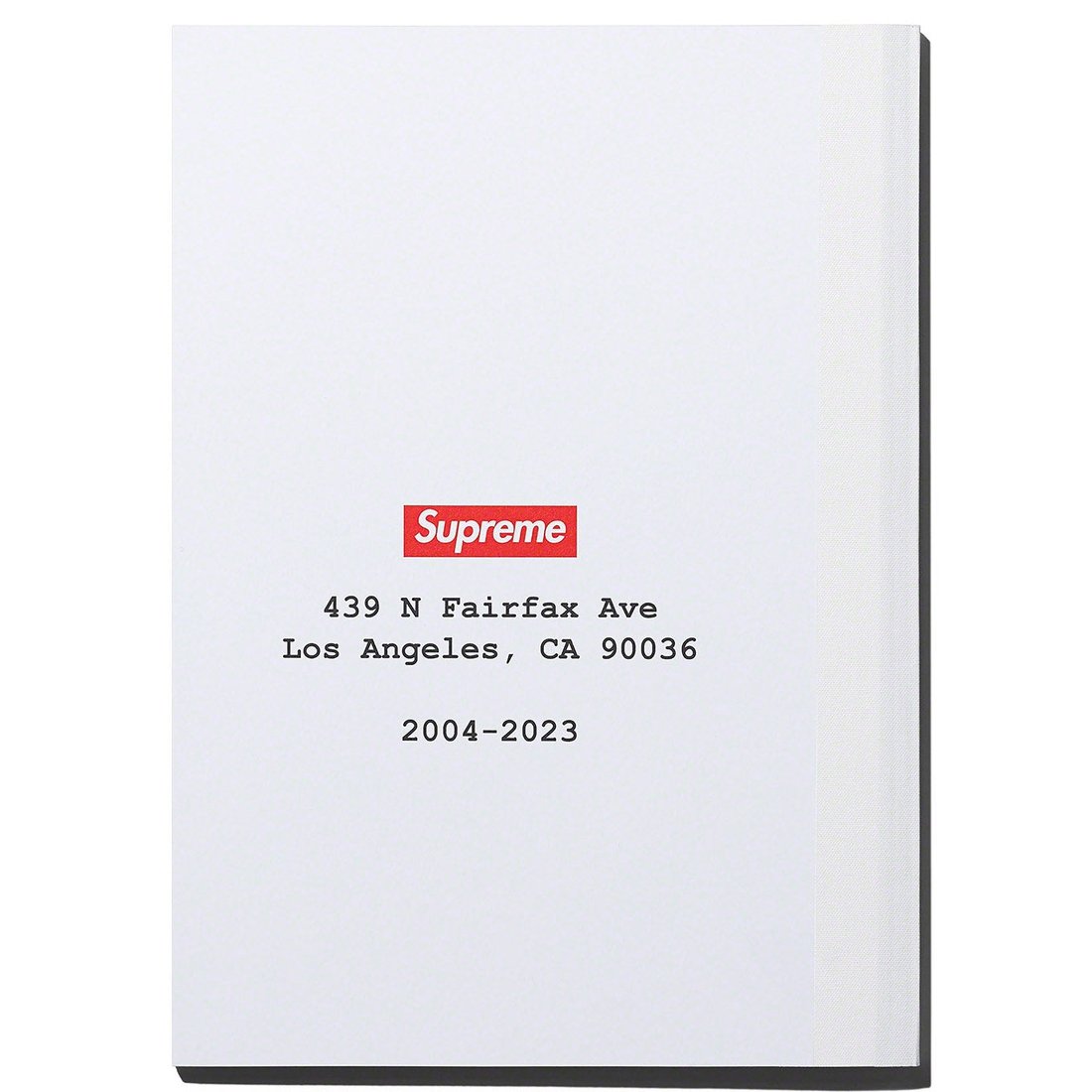 Details on Supreme Fairfax Book Multicolor from spring summer
                                                    2023 (Price is $30)