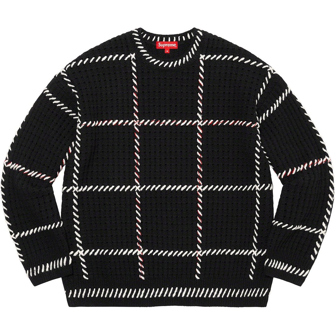 Details on Quilt Stitch Sweater Black from spring summer
                                                    2023 (Price is $198)