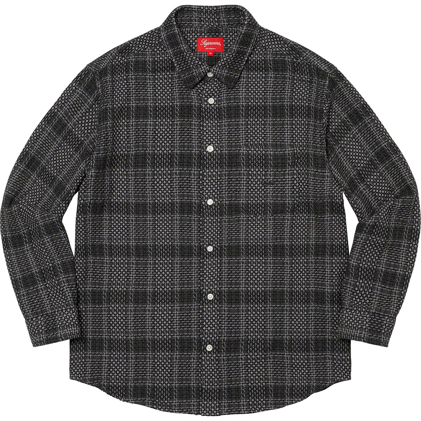 Basket Weave Plaid Shirt - spring summer 2023 - Supreme