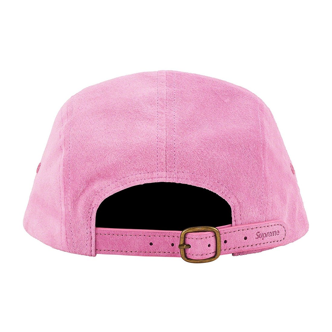 Details on Suede Camp Cap Pink from spring summer 2023 (Price is $68)