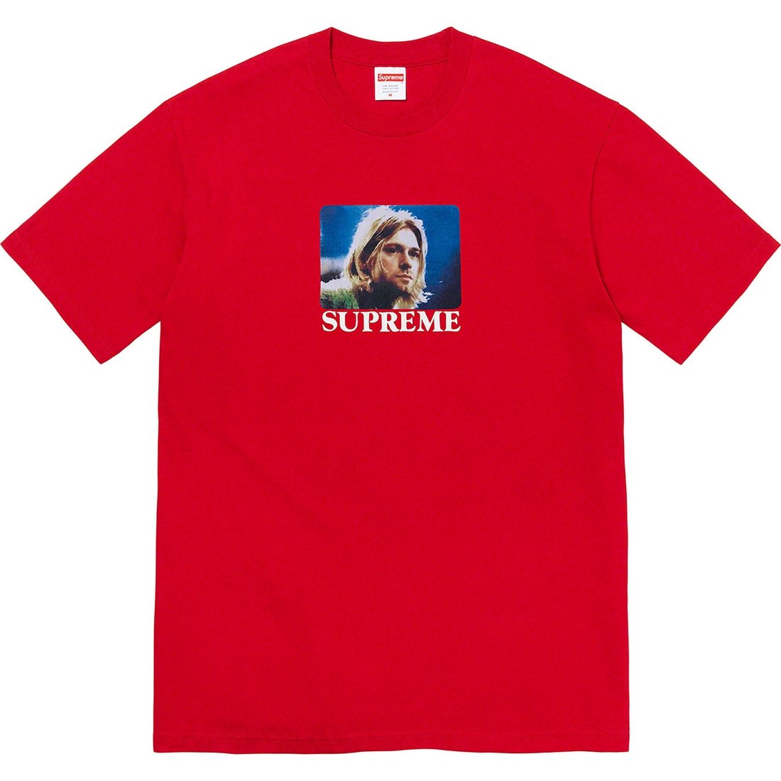 Details on Kurt Cobain Tee Red from spring summer
                                                    2023 (Price is $48)