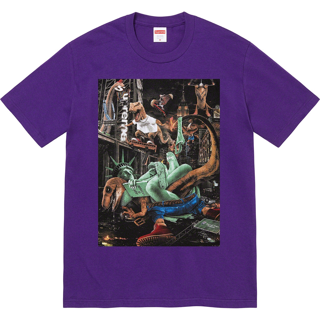 Details on T-Rex Tee Purple from spring summer 2023 (Price is $40)