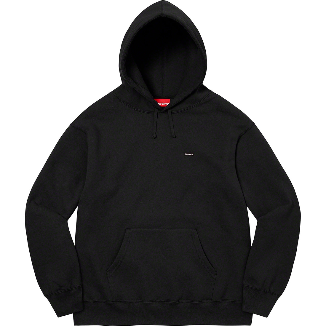 Details on Small Box Hooded Sweatshirt Black from spring summer 2023 (Price is $148)
