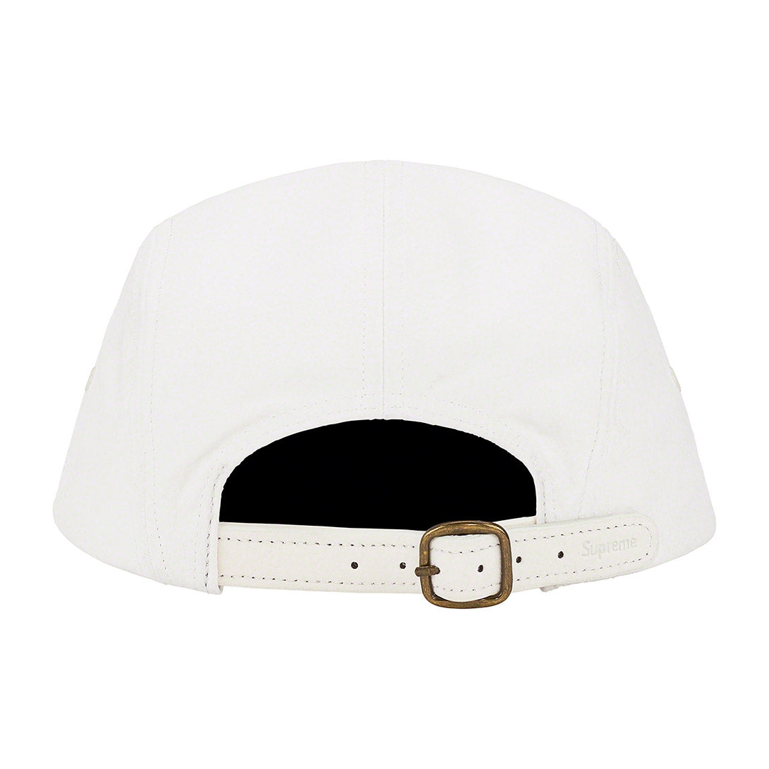 Details on Suede Camp Cap White from spring summer 2023 (Price is $68)