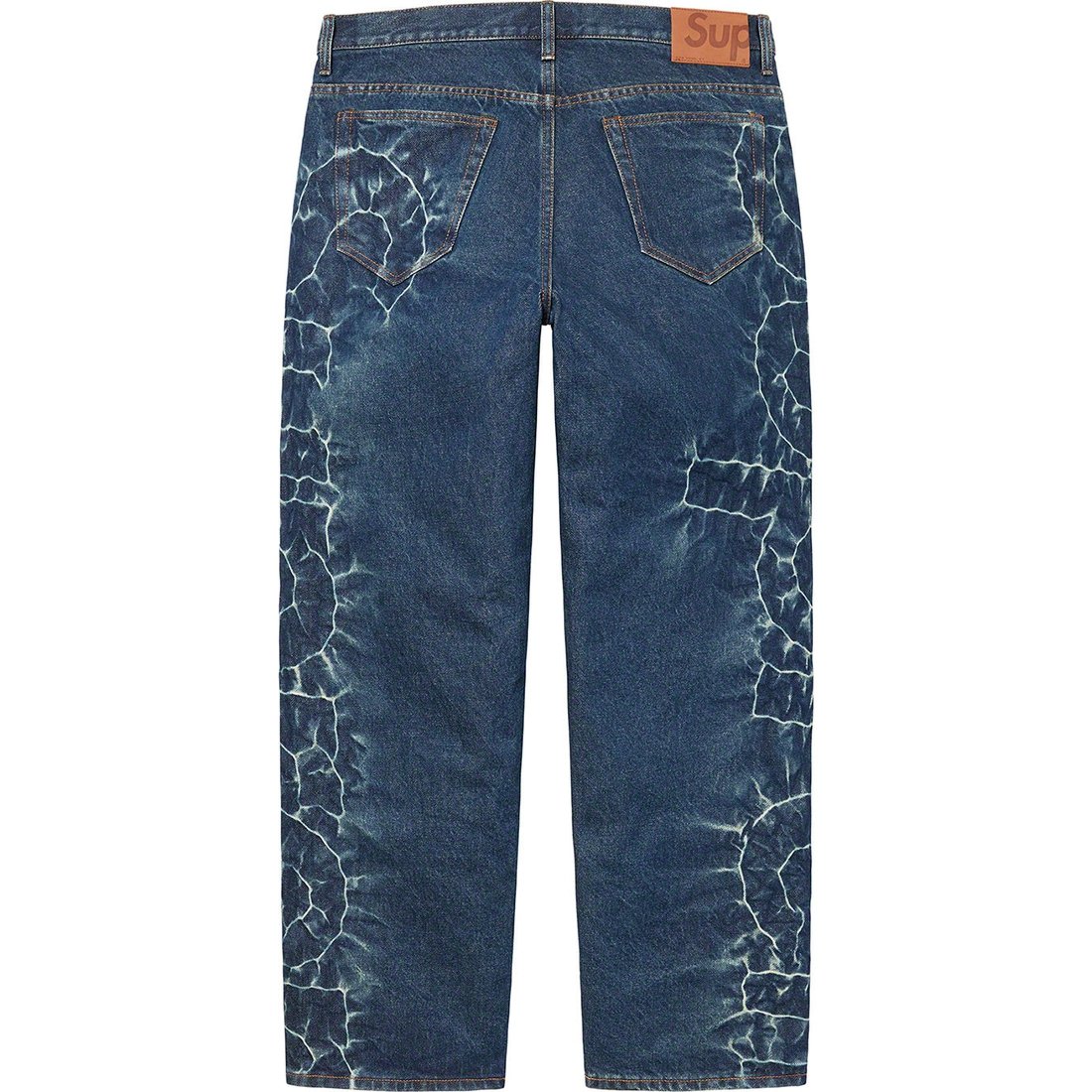 Details on Shibori Loose Fit Jean Rigid Indigo from spring summer 2023 (Price is $288)