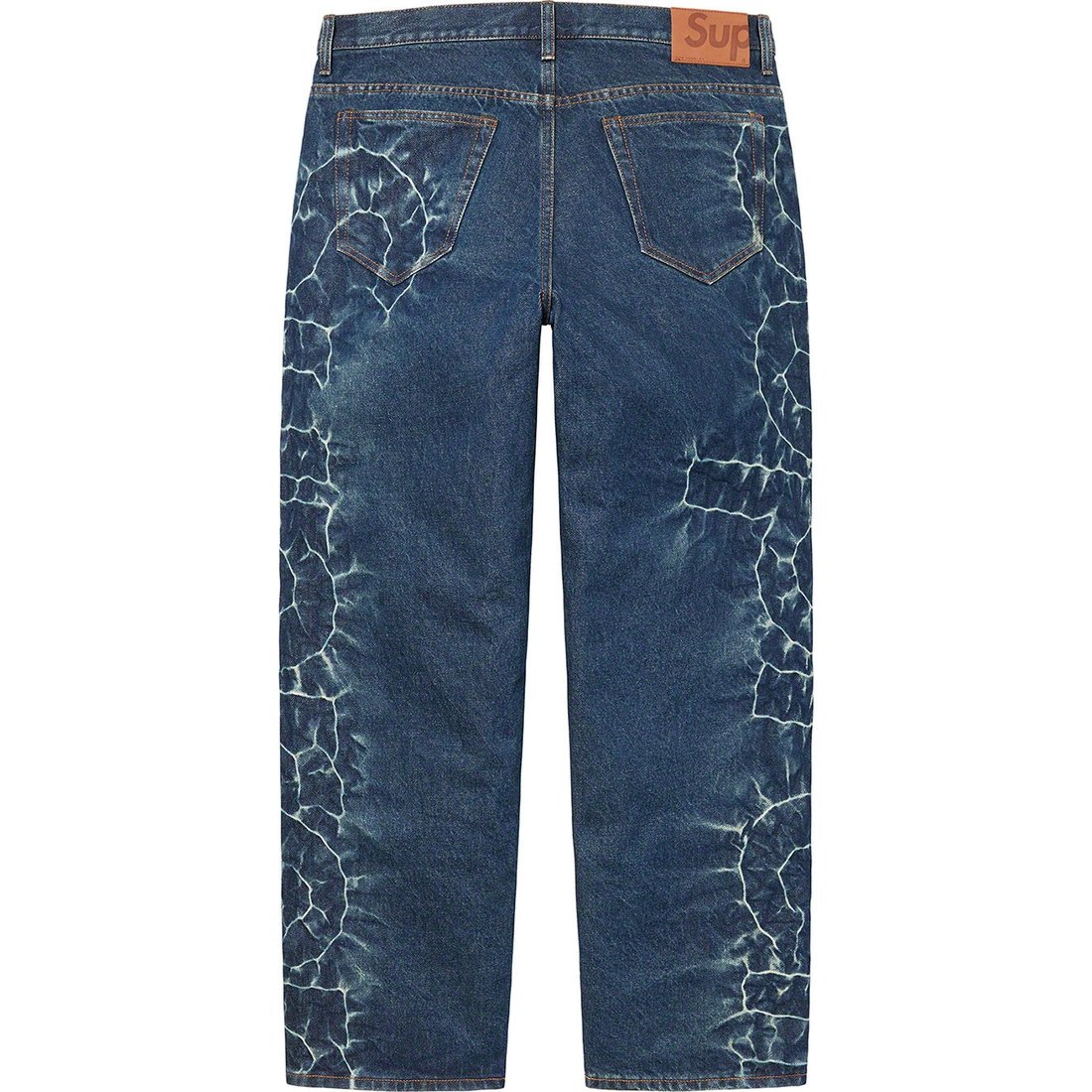 Details on Shibori Loose Fit Jean Rigid Indigo from spring summer
                                                    2023 (Price is $288)