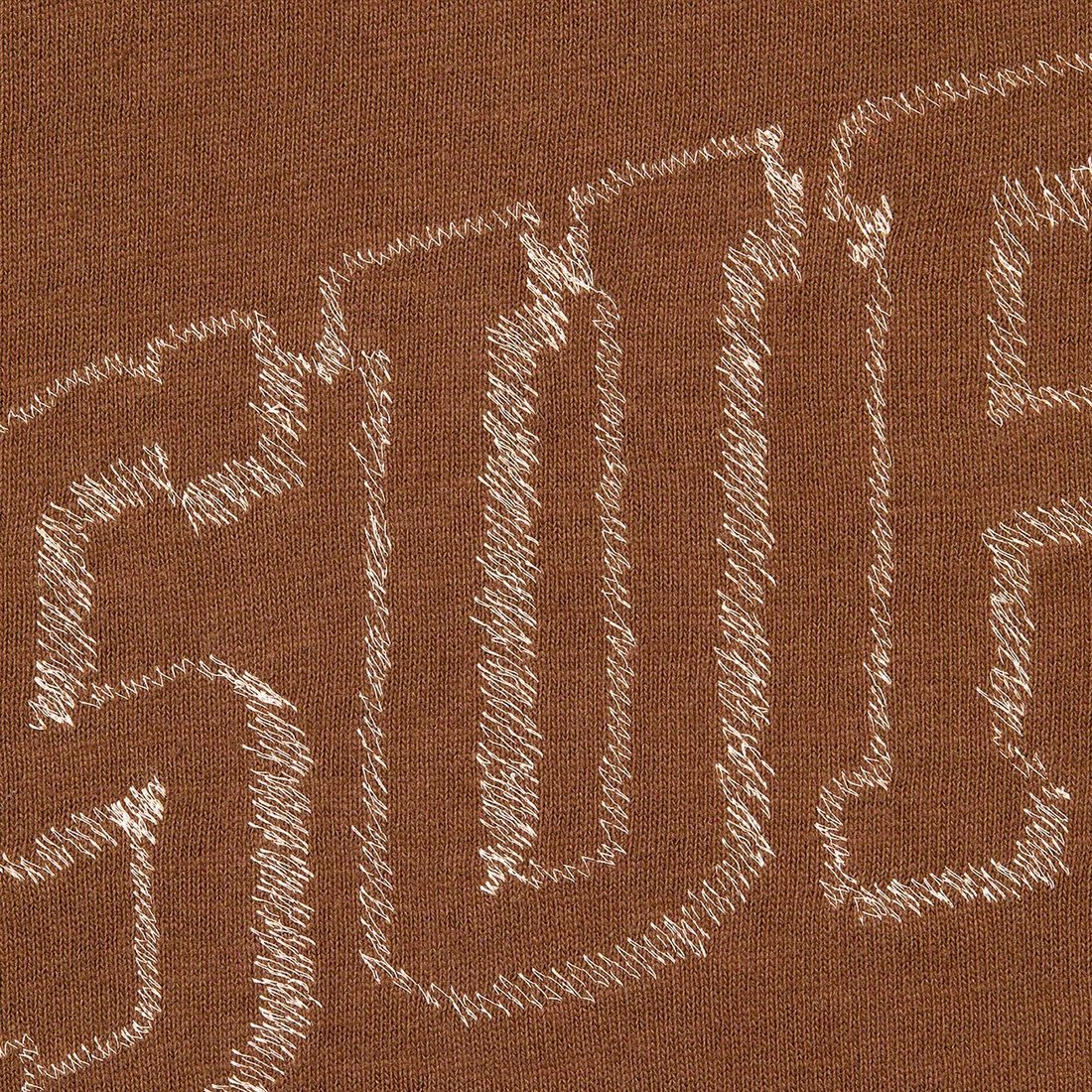 Details on Sketch Embroidered S S Top Brown from spring summer 2023 (Price is $78)