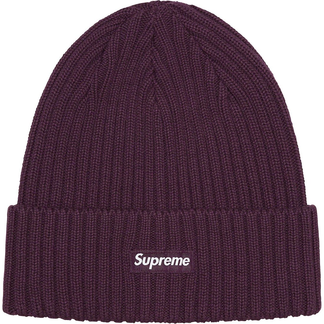 Details on Overdyed Beanie Eggplant from spring summer
                                                    2023 (Price is $38)