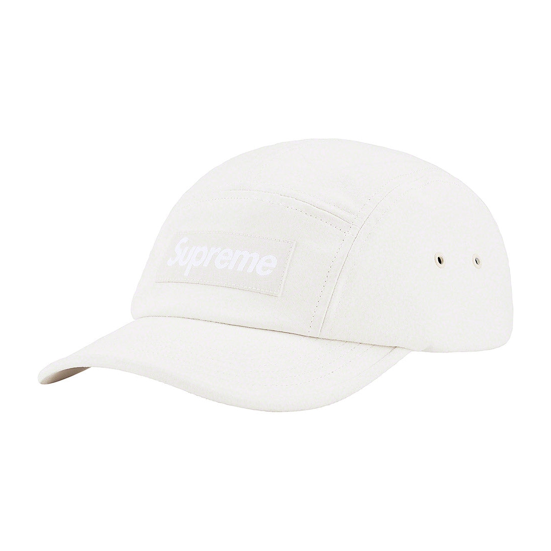 Details on Suede Camp Cap White from spring summer
                                                    2023 (Price is $68)