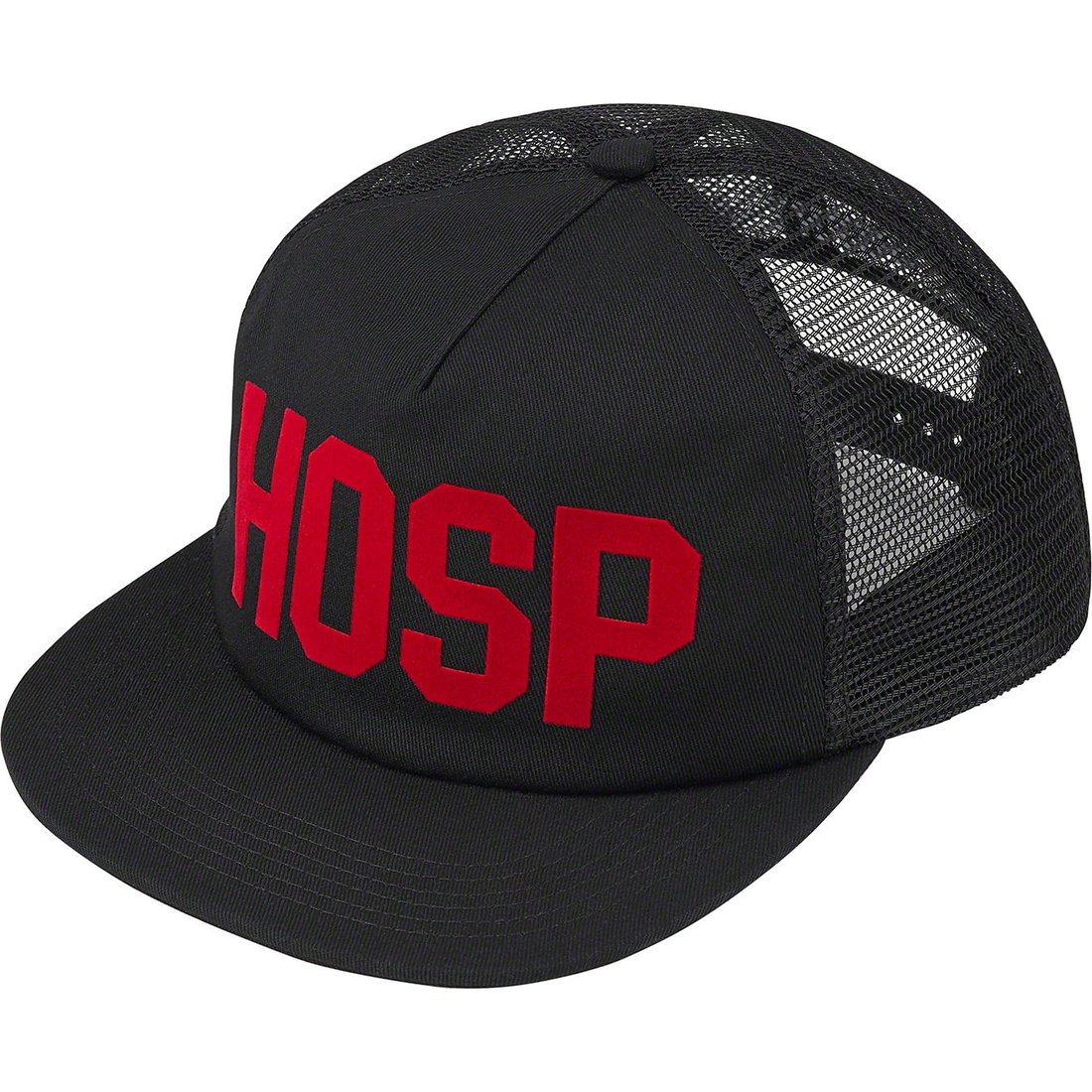 Details on HOSP Mesh Back 5-Panel Black from spring summer
                                                    2023 (Price is $48)